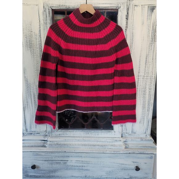 Maeve Striped Turtleneck Sweater -  XS New - Picture 8 of 8